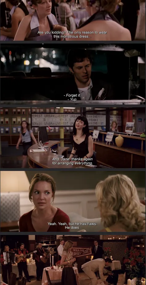 Download 27 Dresses (2008) English Movie 480p | 720p | 1080p BluRay ESub screenshots